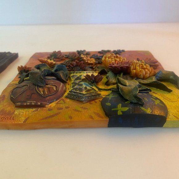 Jae Dougall floral decorative tiles - Picture 6 of 11